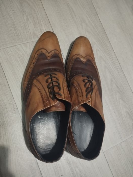 Туфли кожа модные