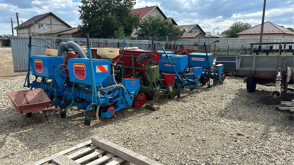 Semanatoare porumb floare Monosem Nodet cu fertilizare