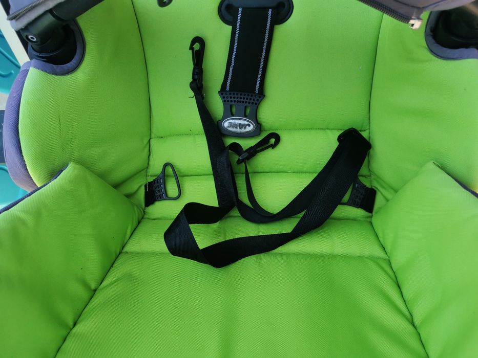 Детска количка JANE с два КОША, оригинален чадър JANE, постелка MOON