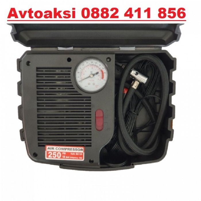 Компресор за гуми в куфар -- 644