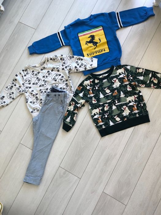 Лот детски дрехи за момче ZARA/ H&M/C&A размер 98/104 110