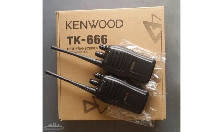 №1 KENWOOD TK-666 S. Рация в городе Актобе. Гарантия 36 мес. Доставка