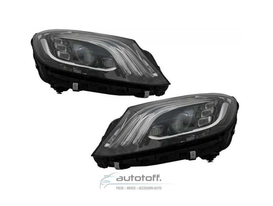 Pachet exterior compatibil Mercedes S-Class W222 Facelift (2013-2017) S63 Design