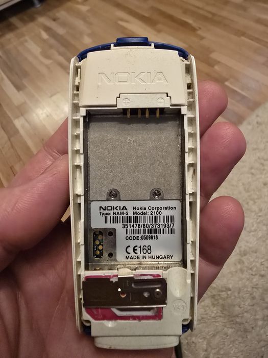Telefon Colectie: Nokia 2100 Blue