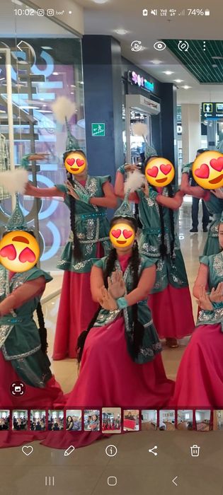 Казахское национальное платье