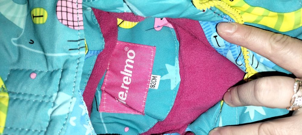 Зимний комбез для девочки