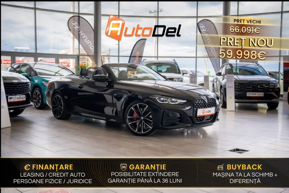BMW Seria 4 M440d xDrive "M Sport Pro" / Cabrio / Posibilitate Leasing