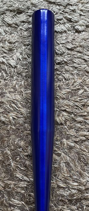 Bata de baseball din aluminiu albastru