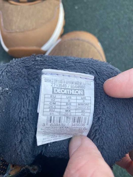 Ghete Quechua Decathlon mărimea 42