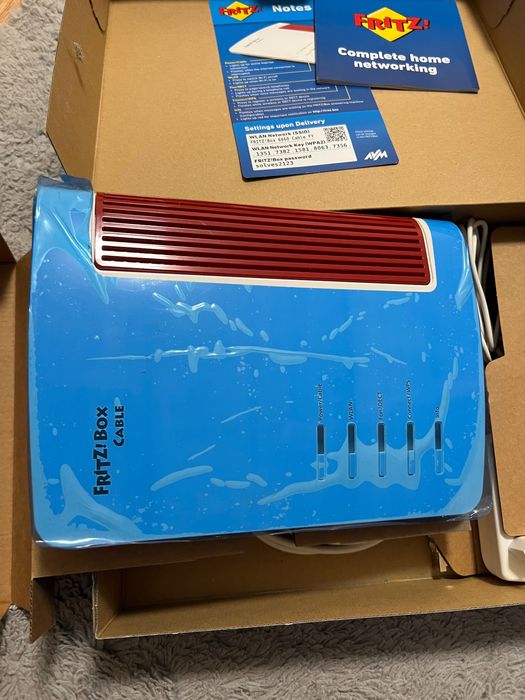 Рутер, FRITZ!Box 6660, двубандов Wi-Fi 6, Gigabit Ethernet