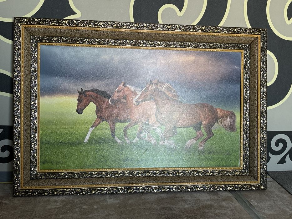 Стол стулья картина