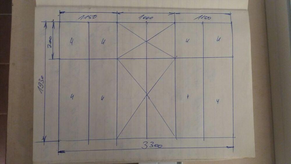остъкление-прозорци 3.3/1.93 метра