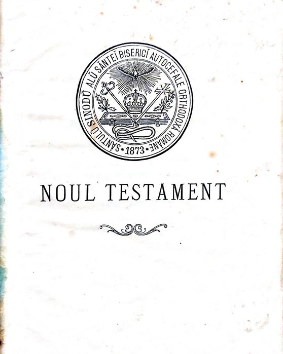Noul testament 1905 - ortodox