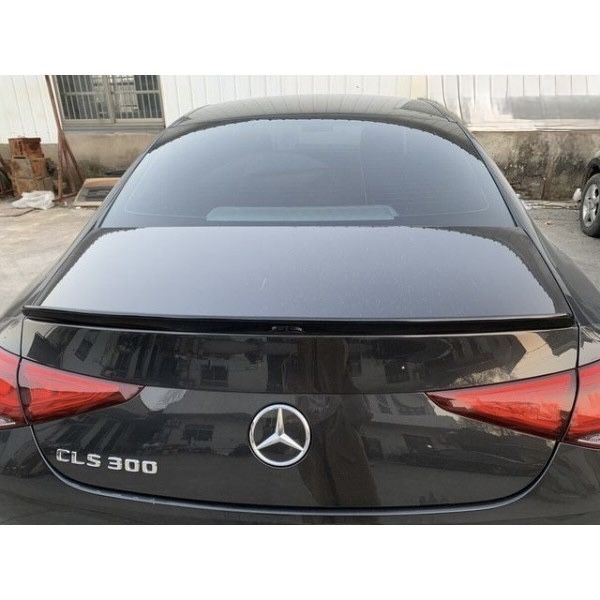 Спойлер лип за багажника – Mercedes C257 CLS Class (2020+),черен гланц