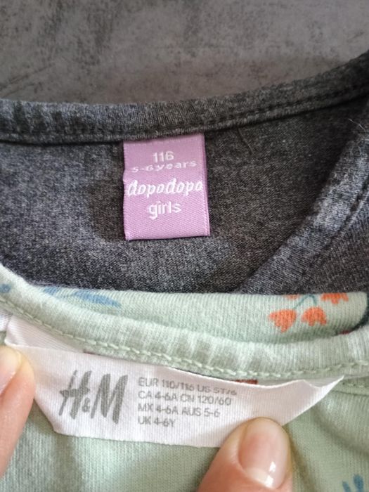 Лот рокли 110/116 размер