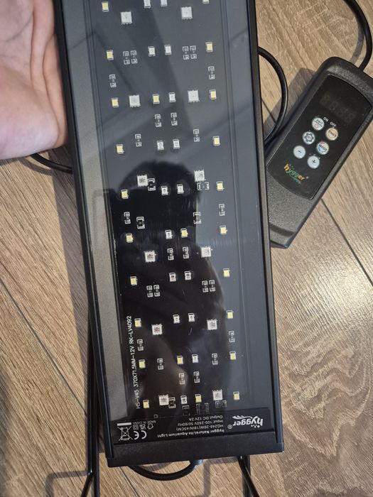 Lampa acvariu Hygger 248, 26W, 45 cm, RGB Full Spectrum