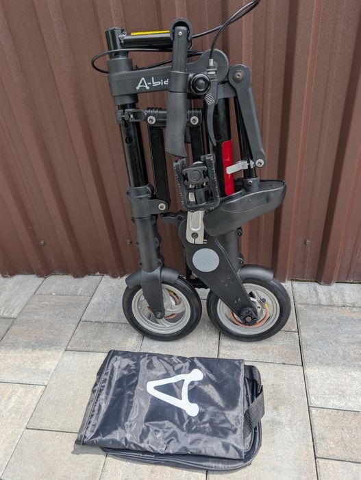 A-bike, bicicleta pliabila ultraușoară, noua!