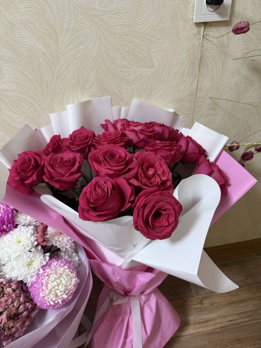 Свежий букет гулдер бар