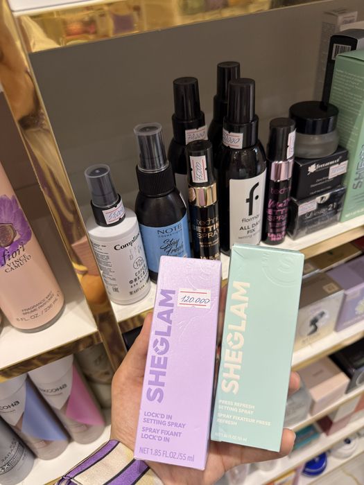 Фиксатор, Sheglam fiksatori makeupni qotirish uchun