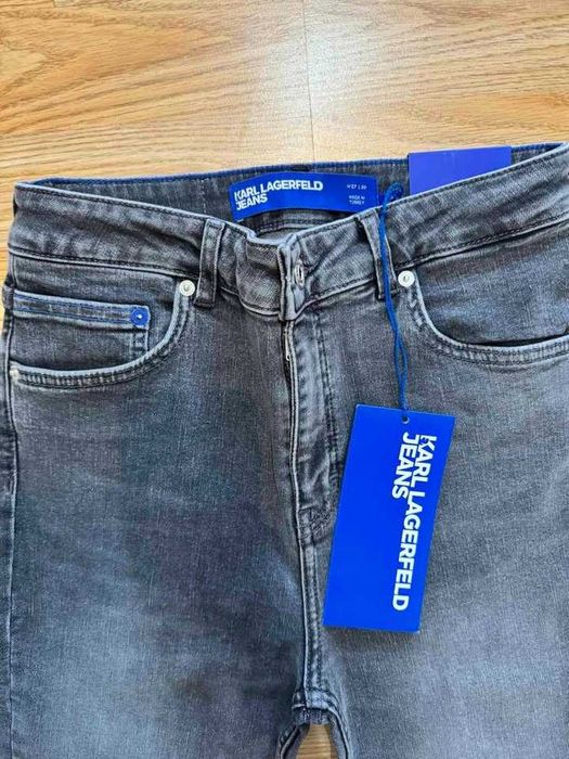 KARL LAGERFELD нови дамски дънки Skinny fit с висока талия