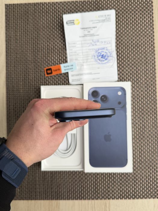 НОВ! 256Gb *ЛИЗИНГ* iPhone 17 Pro Max Deep Blue / 24М ГАРАНЦИЯ