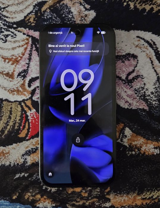 Google Pixel 9a, 256GB, 8GB RAM + husă + folie