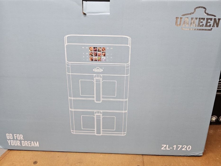 Аэрогриль UAKEEN ZL-1720 / BQ EasyFry с двумя корзинами