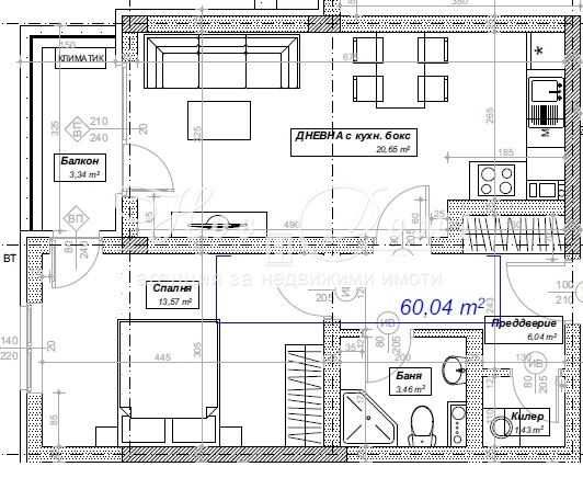 Продава се Двустаен апартамент в София, Дружба 2 - 70 кв.м за 1800 €/кв.м - Снимка #1
