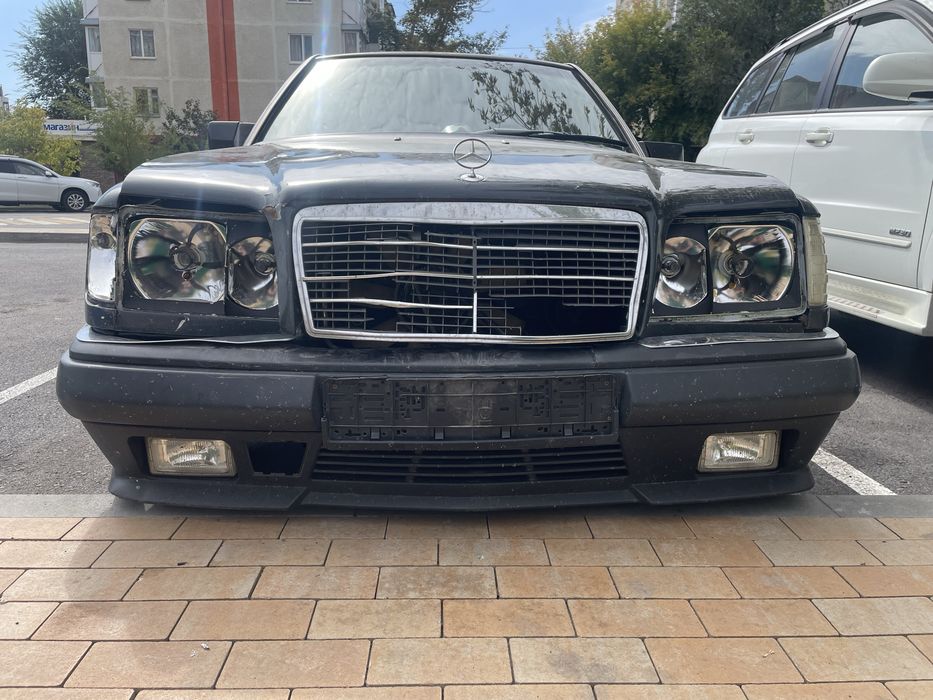 Капот w124 бампер
