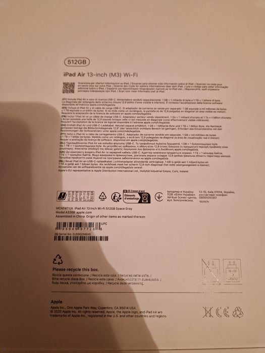 Vand tableta Ipa512gb sigilata