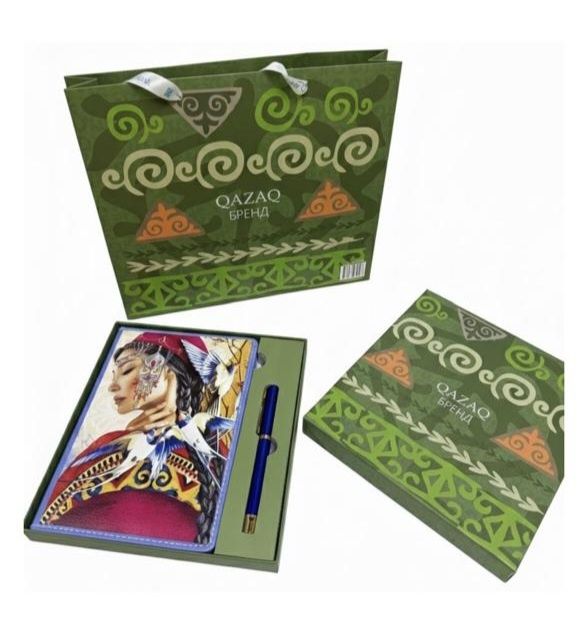 Блокнот Qazaq Этно, A6, 100 л, мультиколор