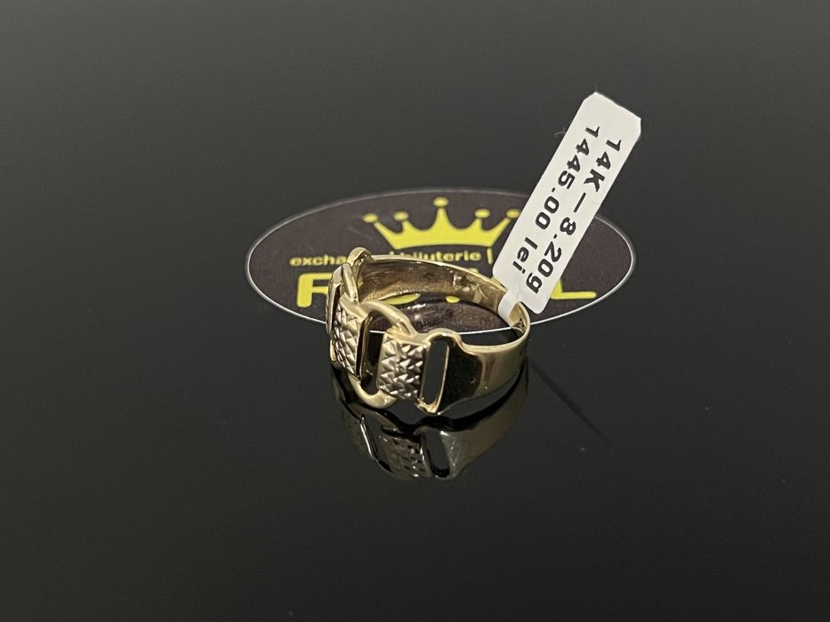 Bijuteria Royal CB: Inel dama aur 14k 3,20gr