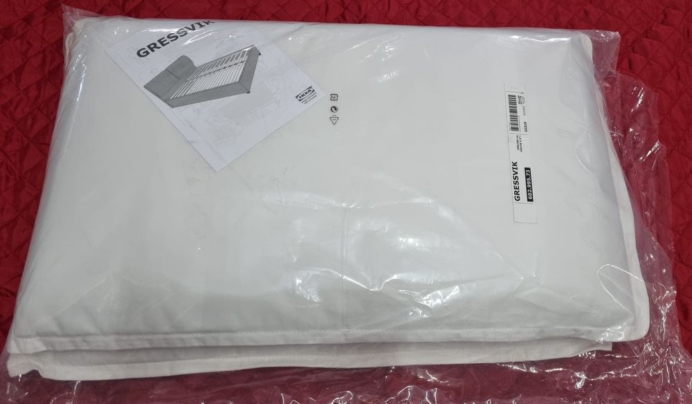 Husă cu pernă pat Ikea Gressvik