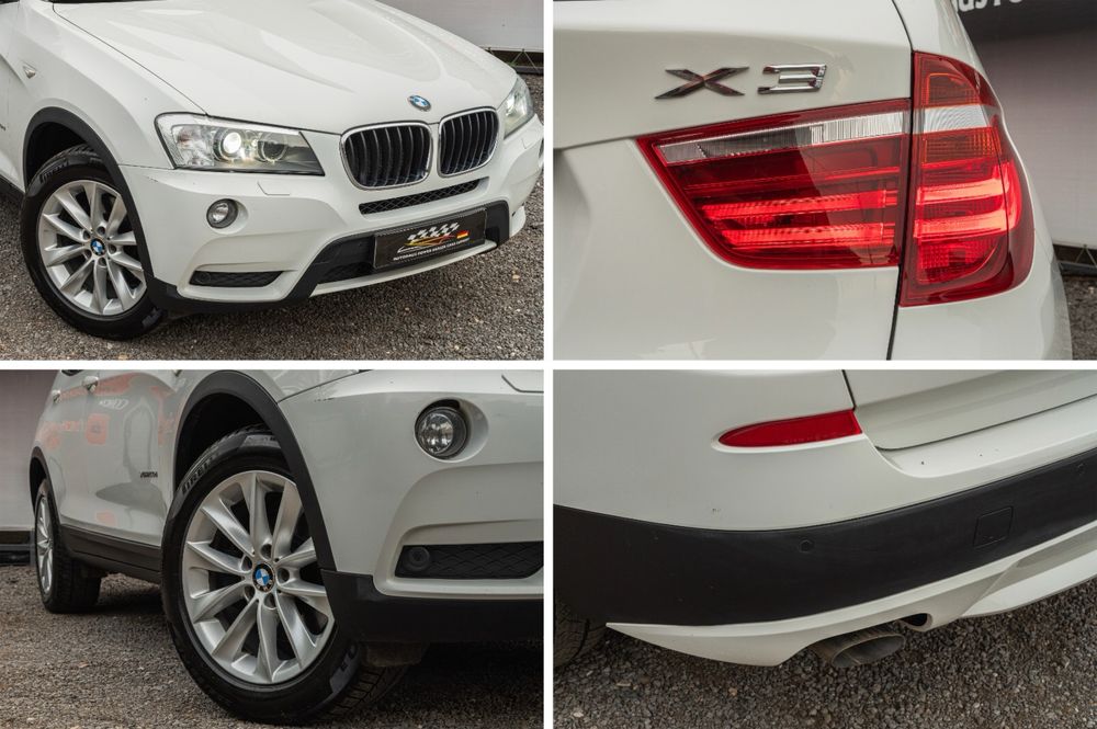 Bmw X3- 2012 - variante - navigatie mare - distributie schimbat / amortizoare/ revizie - senzori parcare - faruri bixenon - proprietar - jante aliaj