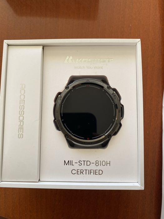 Смартчасовник kospet tank T3 ultra black