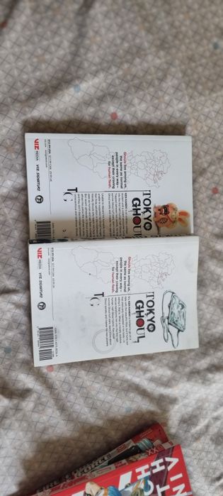 Manga Fire Force Vol. 1 si 3 , Tokyo Ghoul Vol. 1 si 2