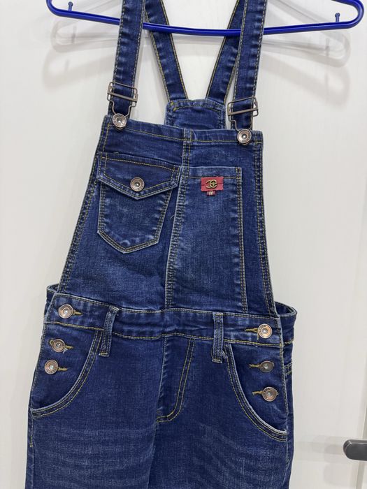 Джинсовый комбинезон для подростков