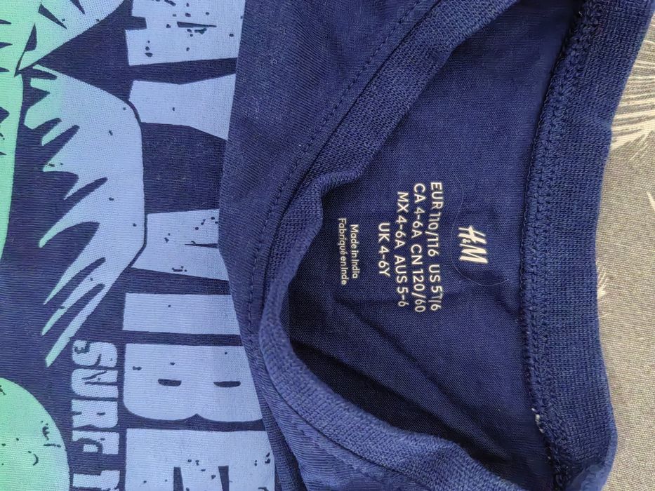 Set tricou si pantaloni scurti H&M copii