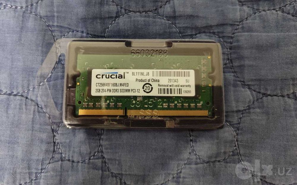 Продаю ноутбучные ОЗУ (RAM) 2 ГБ