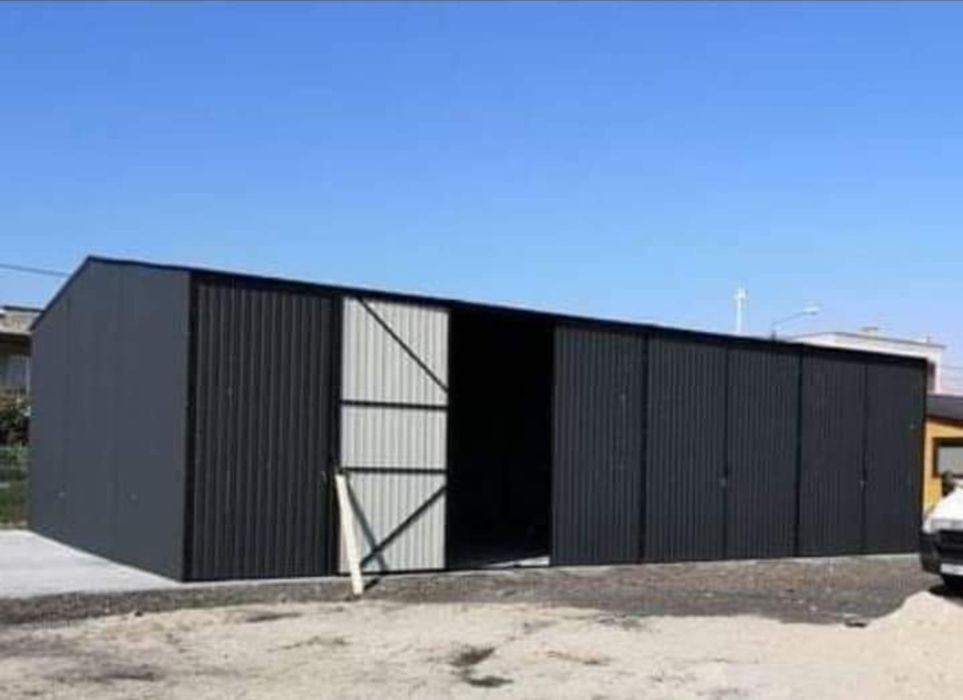 Vand hală metalică 12 m lățime cu 25 lungime cu tot cu montaj de pe st