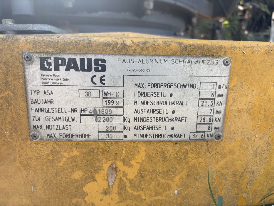 Строителен лифт ( хаспел )