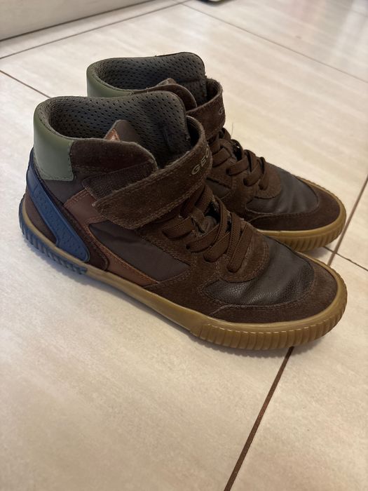 Vând ghete piele naturală, geox, mărimea 36