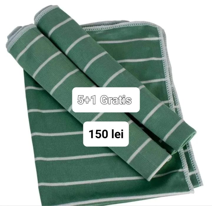 Set 6 lavete identice Capra Nera