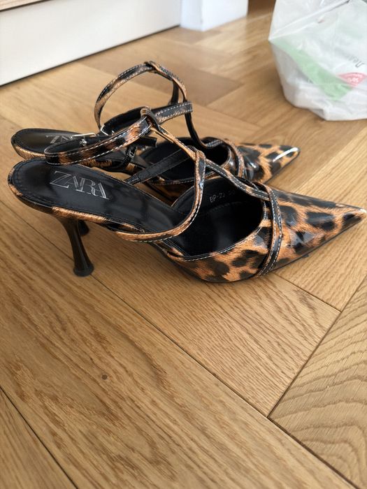 Леопардовые туфли