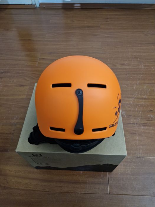 Casca ski / snowboard copii Salomon Grom portocalie, marime M