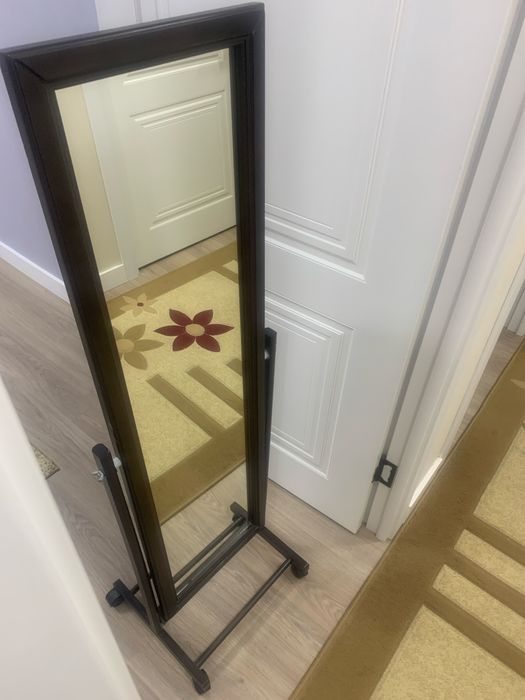 Напольное зеркало Leset Мэмфис в цвете венге,