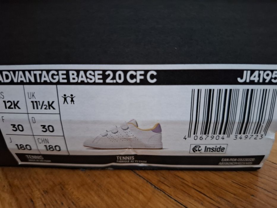 Детски обувки за момиче адидас 30н