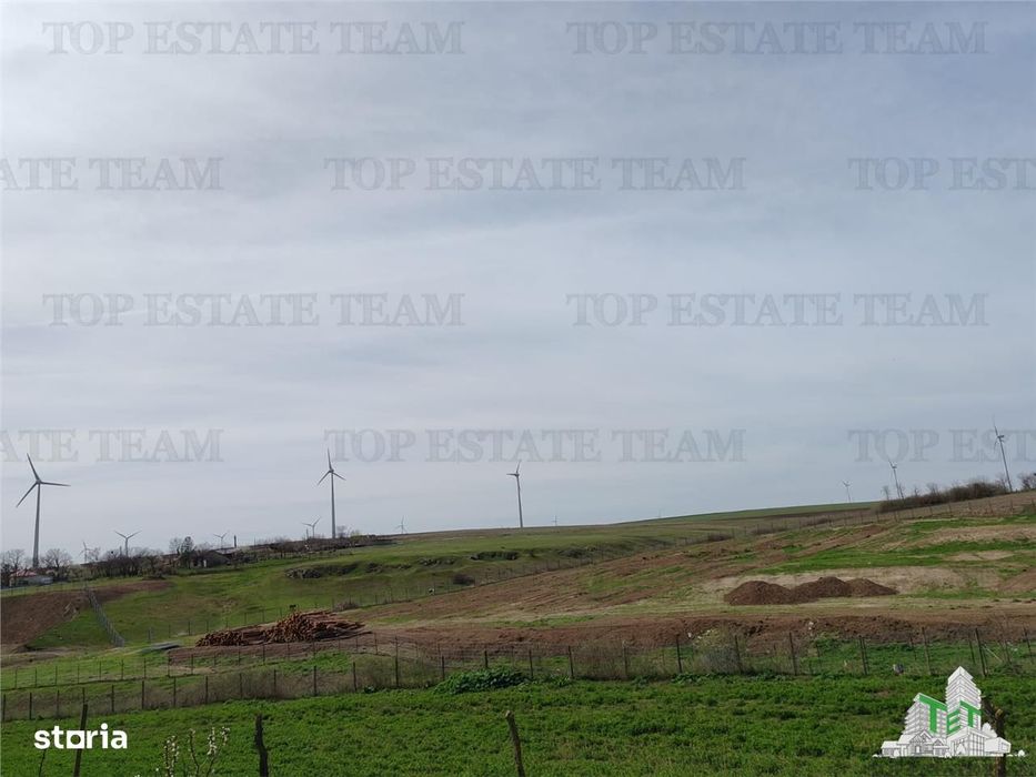 Teren intravilan cu utilitati 4350 mp  la tara Jud Constanta