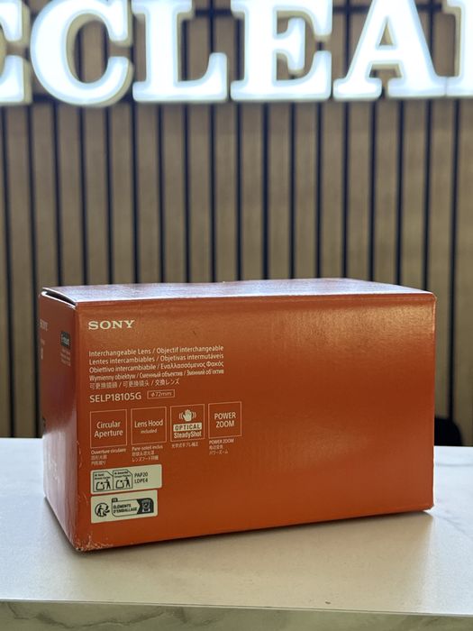 Sony SELP18105G / E-mount / E PZ 10-105mm F4 G OSS / Nou