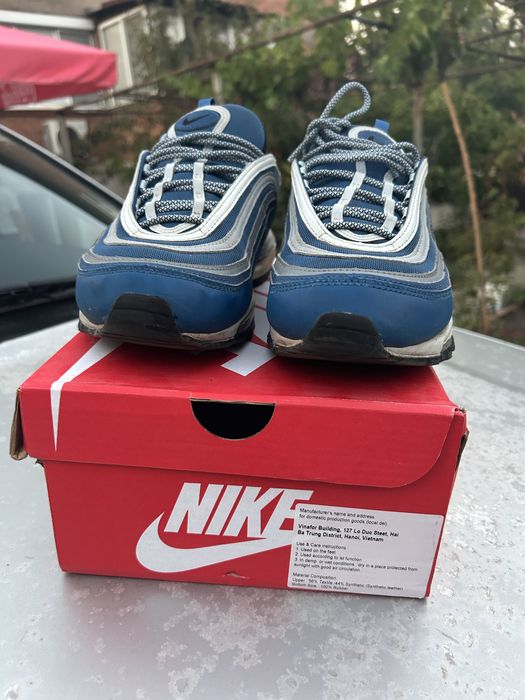 Продавам Nike Air Max 97 blue-white